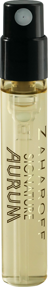 Zaharoff Signature AURUM Sample Glass Vial 3 ml (.10 oz)