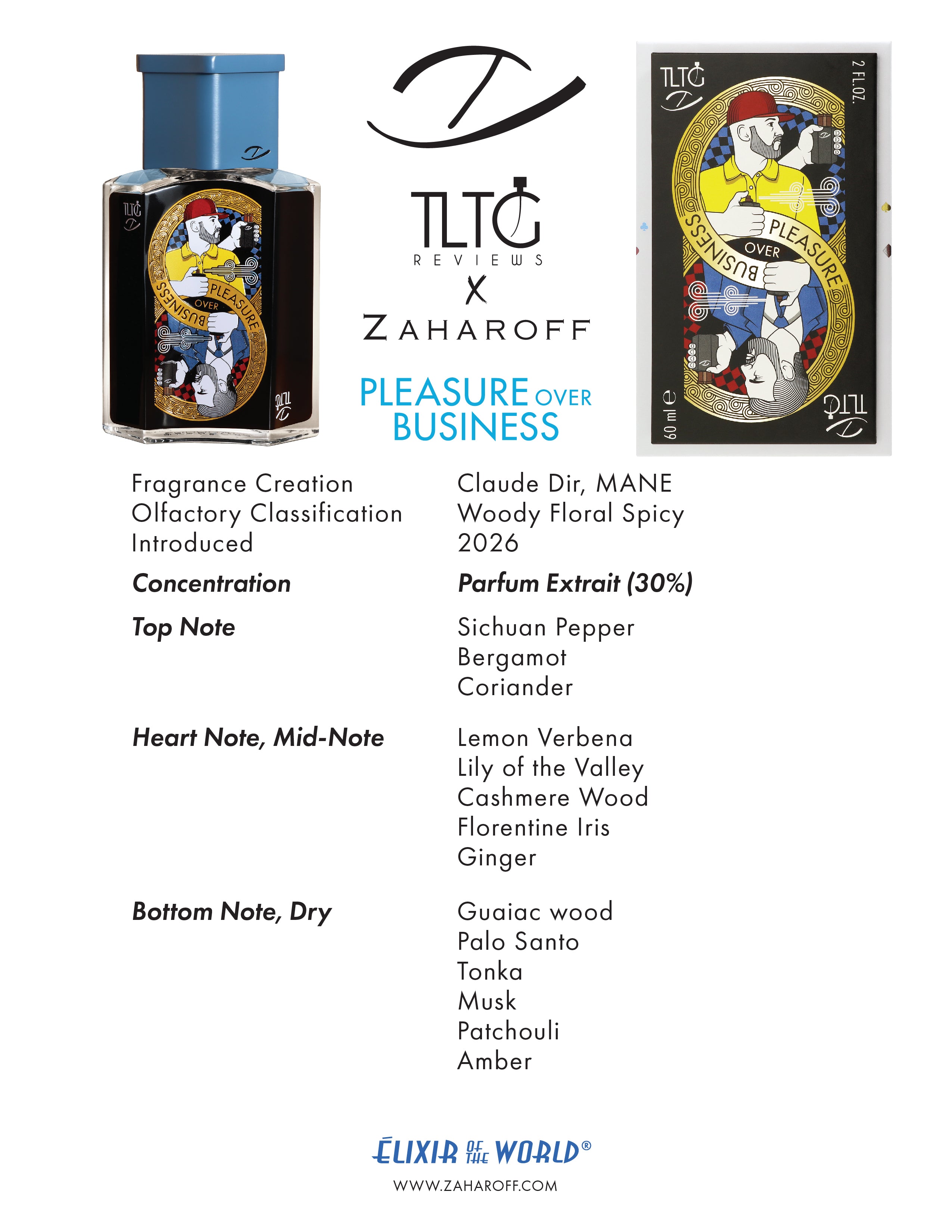 TLTG Reviews x Zaharoff Pleasure Over Business – World of Zaharoff