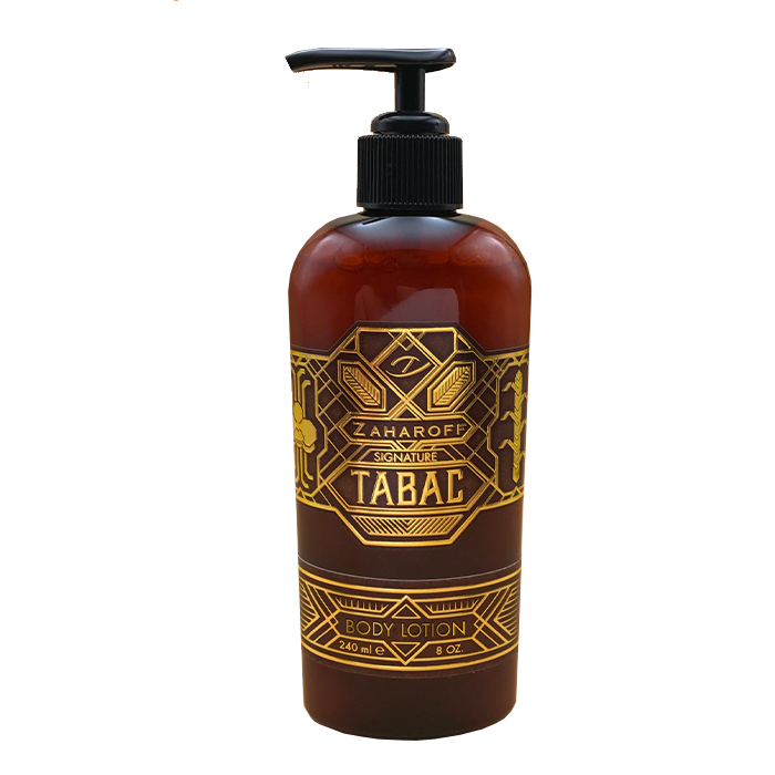 Zaharoff Signature TABAC Body Lotion 8 oz / 240 ml